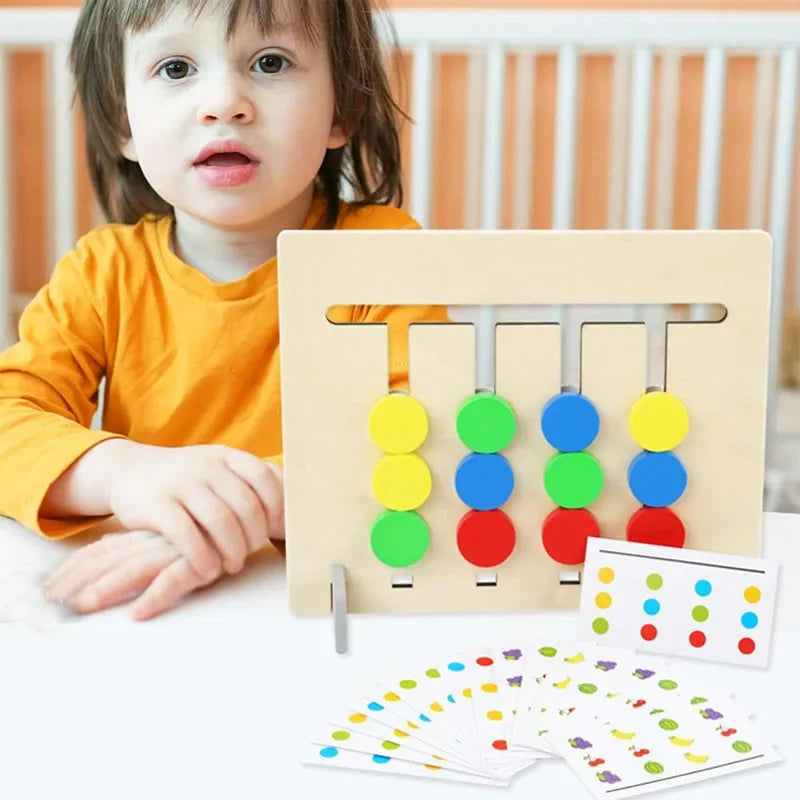Wooden Toys Double-sided for Kids